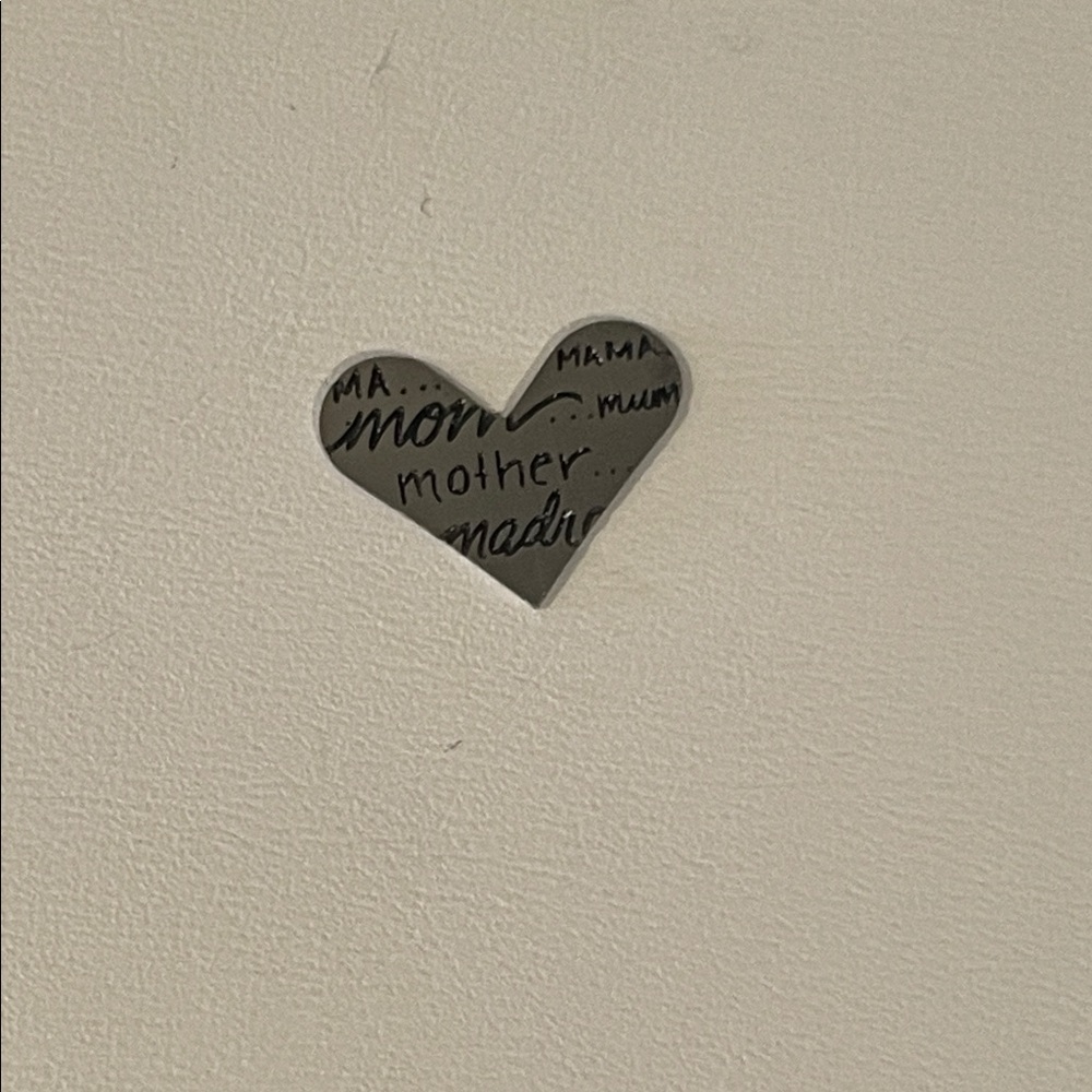 Origami Owl Heart-Shaped Small Locket Plate